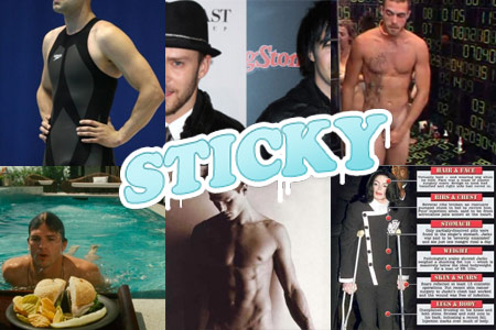 This Week's Six Stickiest - Sexy Celebs