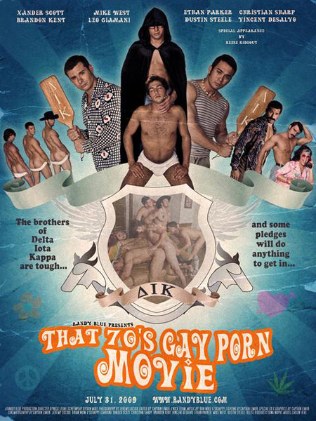 70s Porn Movie Posters - Randy Blue's That 70's Gay Porn Movie Poster