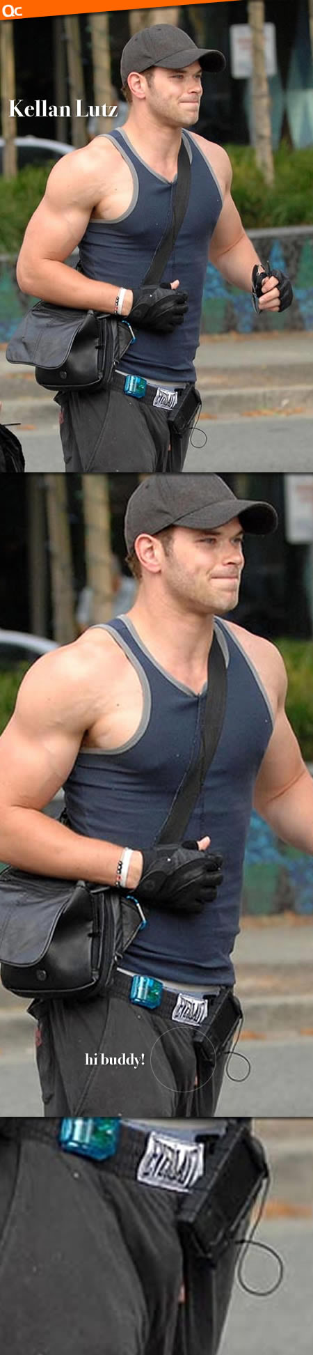 Kellan Lutz Shows Some Nut