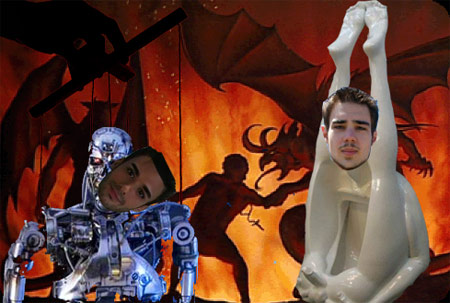 Cyborg Queen Derek Rivero And Human Urinal Zack Randall Mere Puppets In Shadowy Porn Conspiracy To Break Them Up