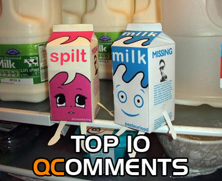 Top 10 QComments