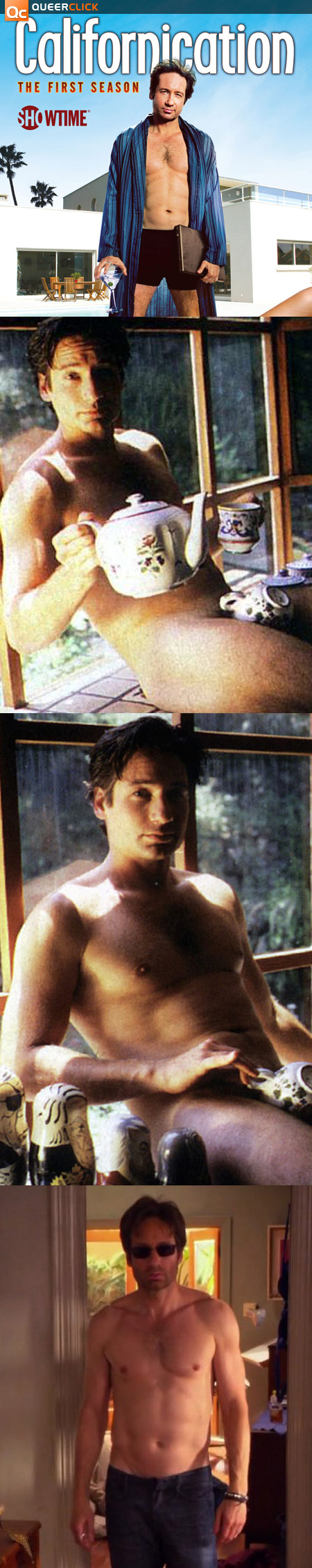 David Duchovny's Butt On Californication
