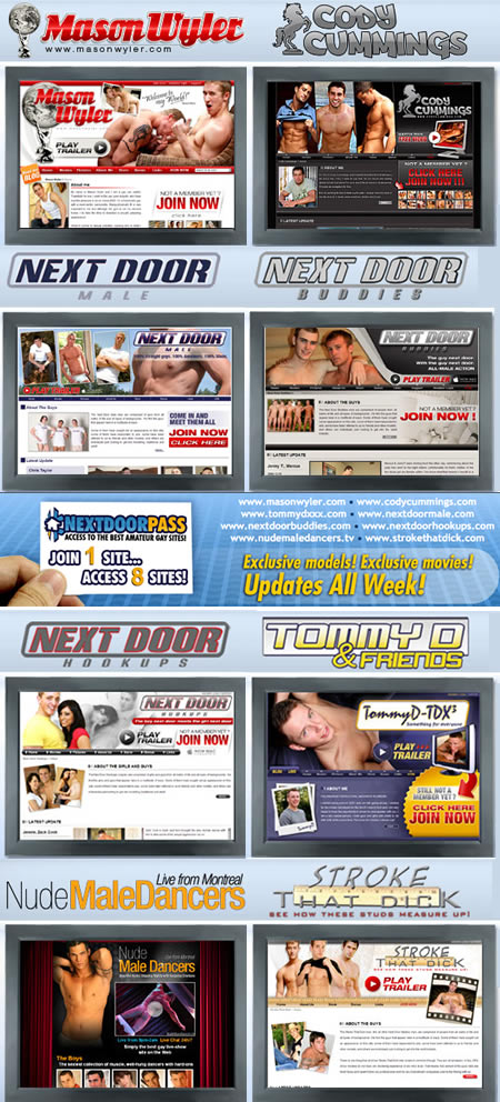 1 NextDoorPass gets you access to 8 sites!