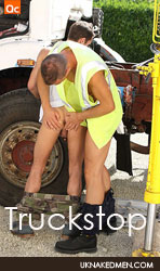 uk naked men truckstop