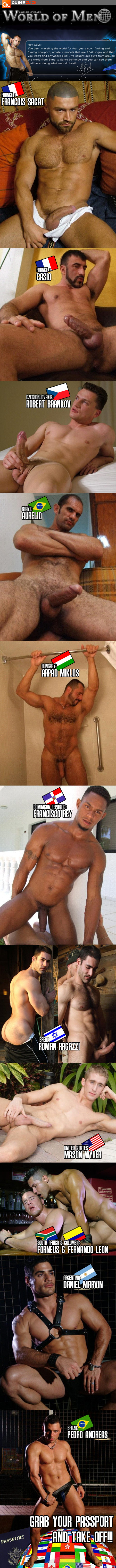 Collin O'Neal's World Of Men: Your Passport To An International Sexcapade!