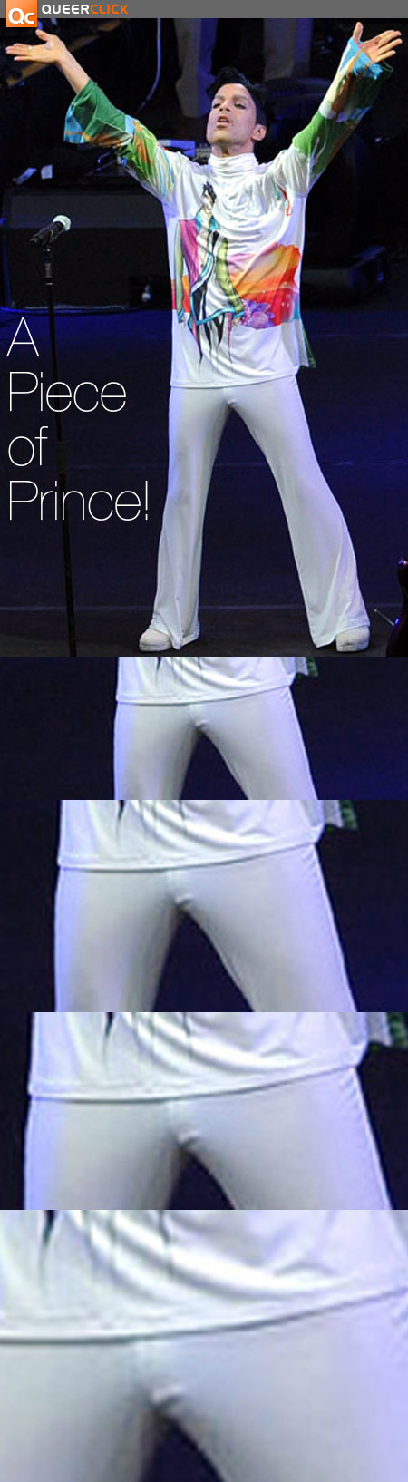 A Piece of Prince! Prince Wears No Undies, Shows Off His VPH!