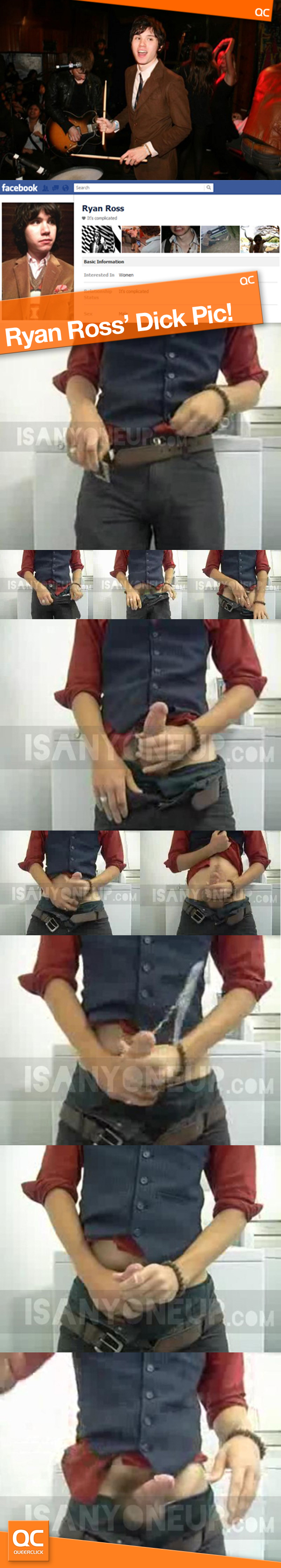 Breaking: Ryan Ross' (from Panic! At The Disco) Dick Pics!