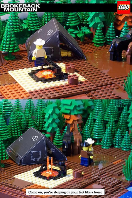 BrickBack Mountain Lego