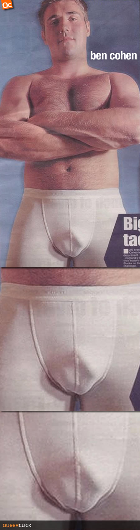 Ben Cohen's Underwear Bulge We're having our favourite British rugby player