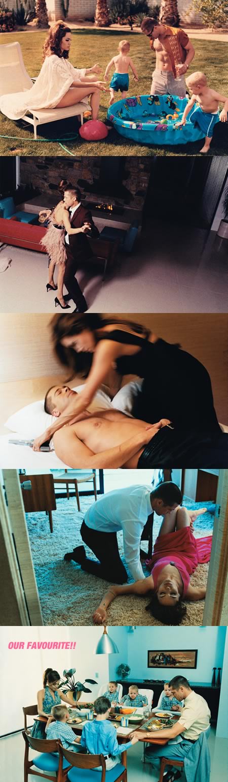 Brad Pitt & Angelina Jolie in W