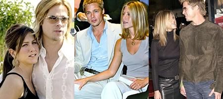 Brad and Jen split