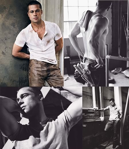 Brad Pitt in GQ