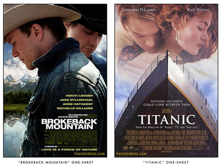 Brokeback Mountain vs. Titanic