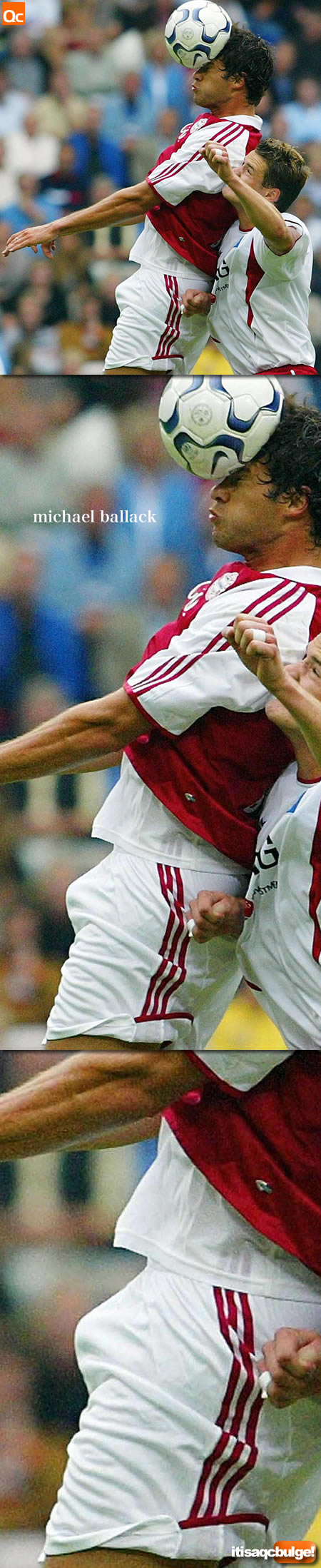 Michael Ballack Heading Bulge