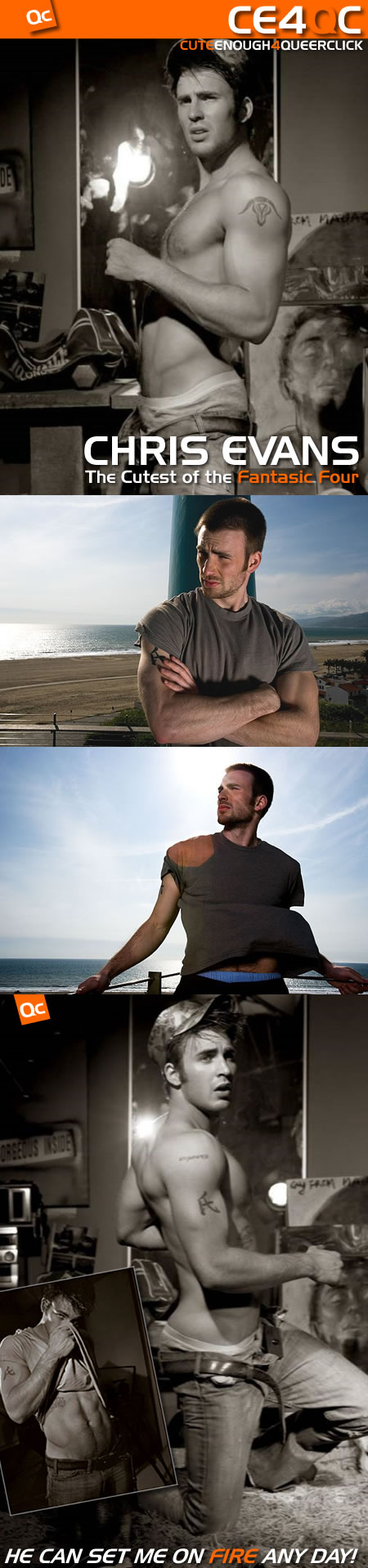 Chris Evans is CE4QC!