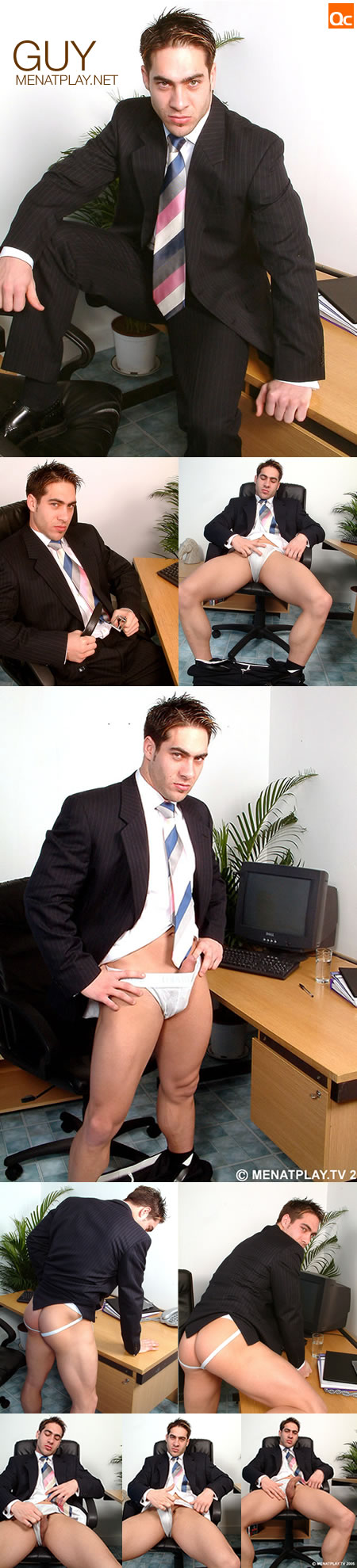 Guy is back in a hot photospread