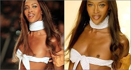 Naomi nip slips again