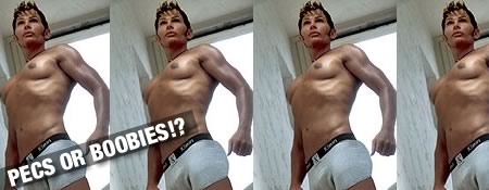 Pecs or Boobs?