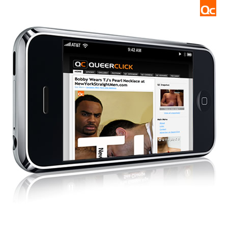 QueerClick on iPhone