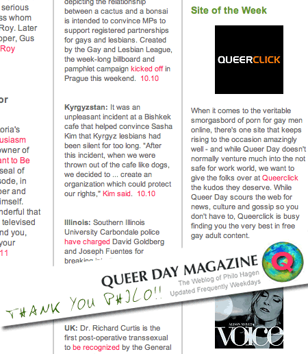 Queer Day Site of the Week!