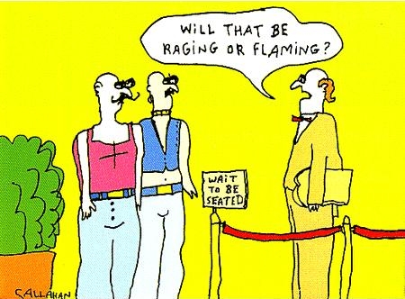 Raging Flaming John Callahan