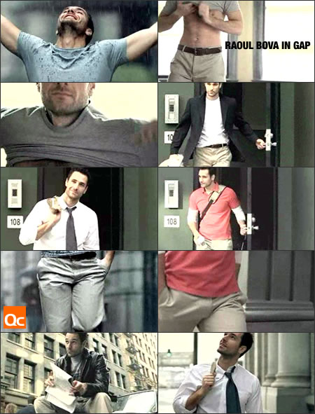 Raoul Bova in Gap commercial