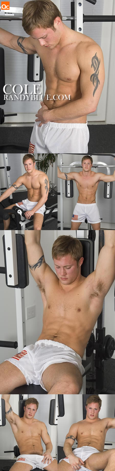 Gym Cole at RandyBlue.com