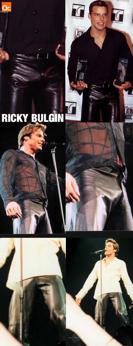 Ricky Martin Bulges