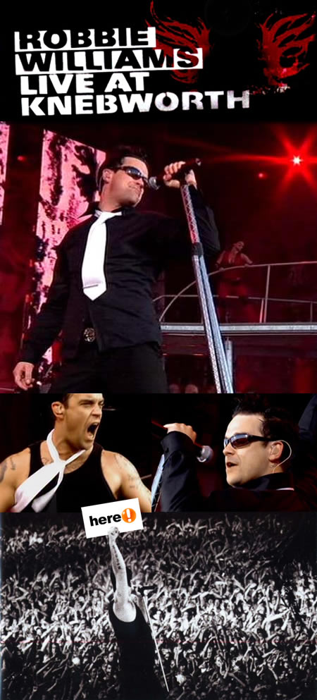 Robbie William Live at Knebworth