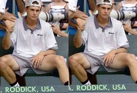Andy Roddick Dick Slip 13