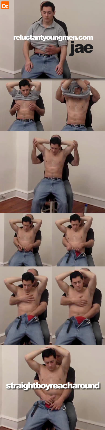 Straight Boy Reach Around at ReluctantYoungMen.com