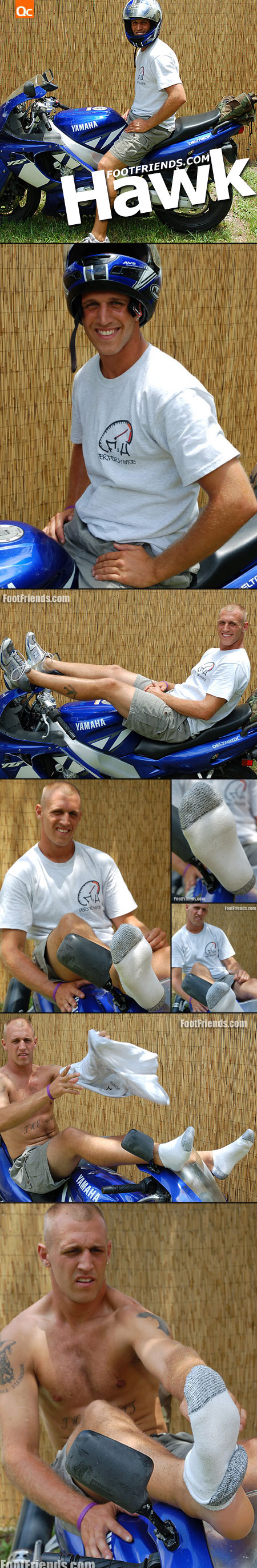 swetay on his crotch rocket