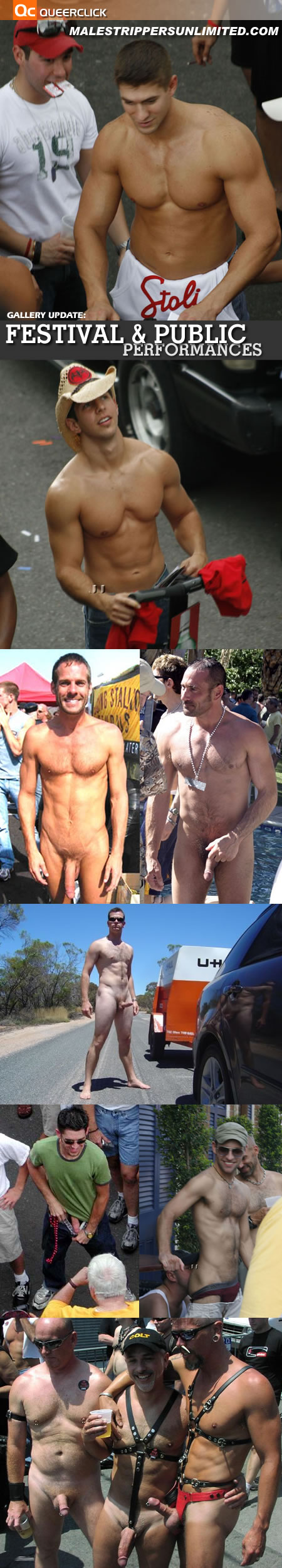 Festival & Public Performances @ Male Strippers Unlimited.Com
