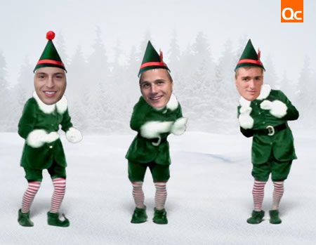 Billy, Danny and Parker at ElfYourself.com