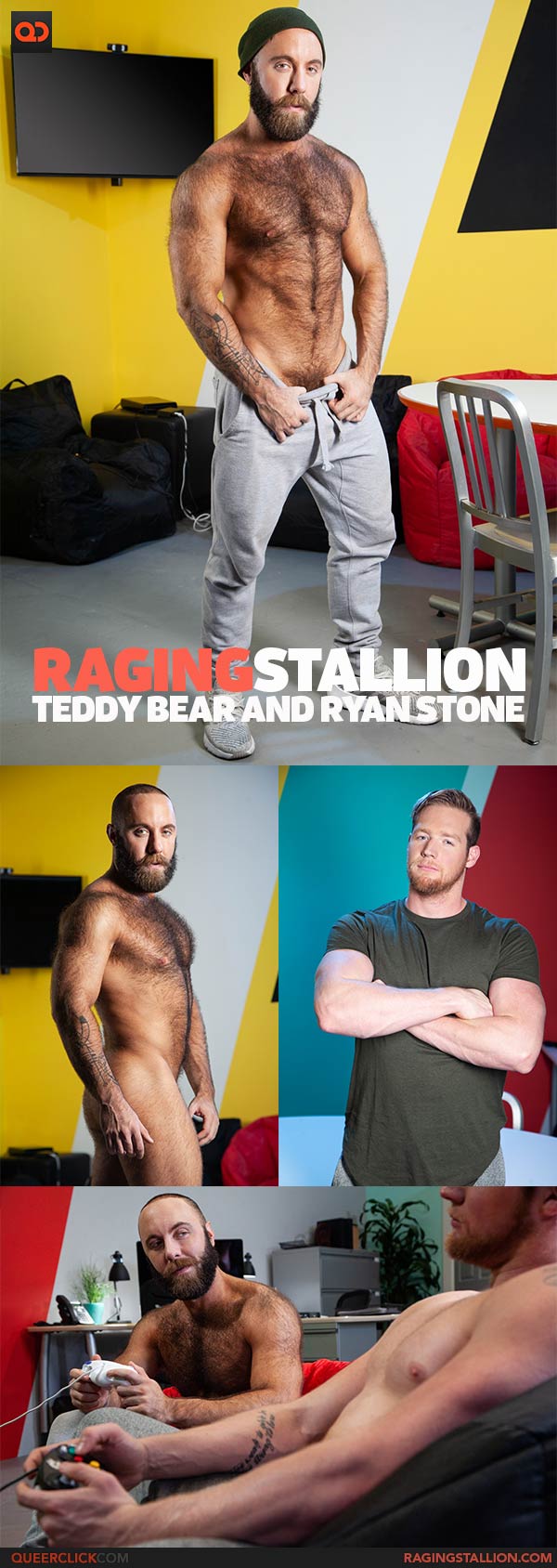 Raging Stallion: Teddy Bear and Ryan Stone