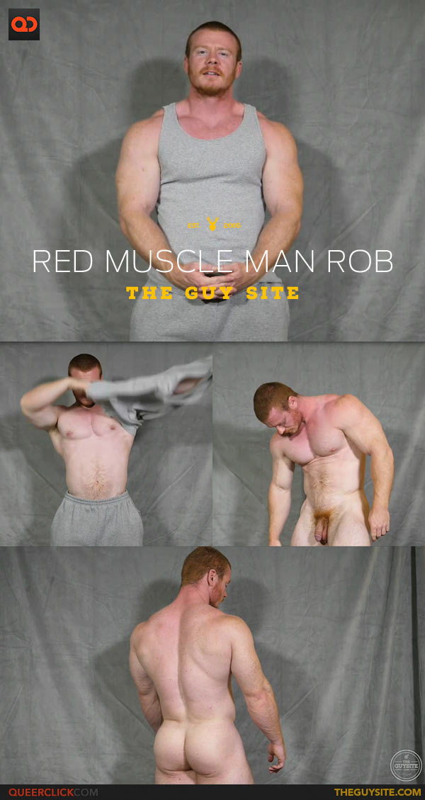 The Guy Site: Red Muscle Man Rob