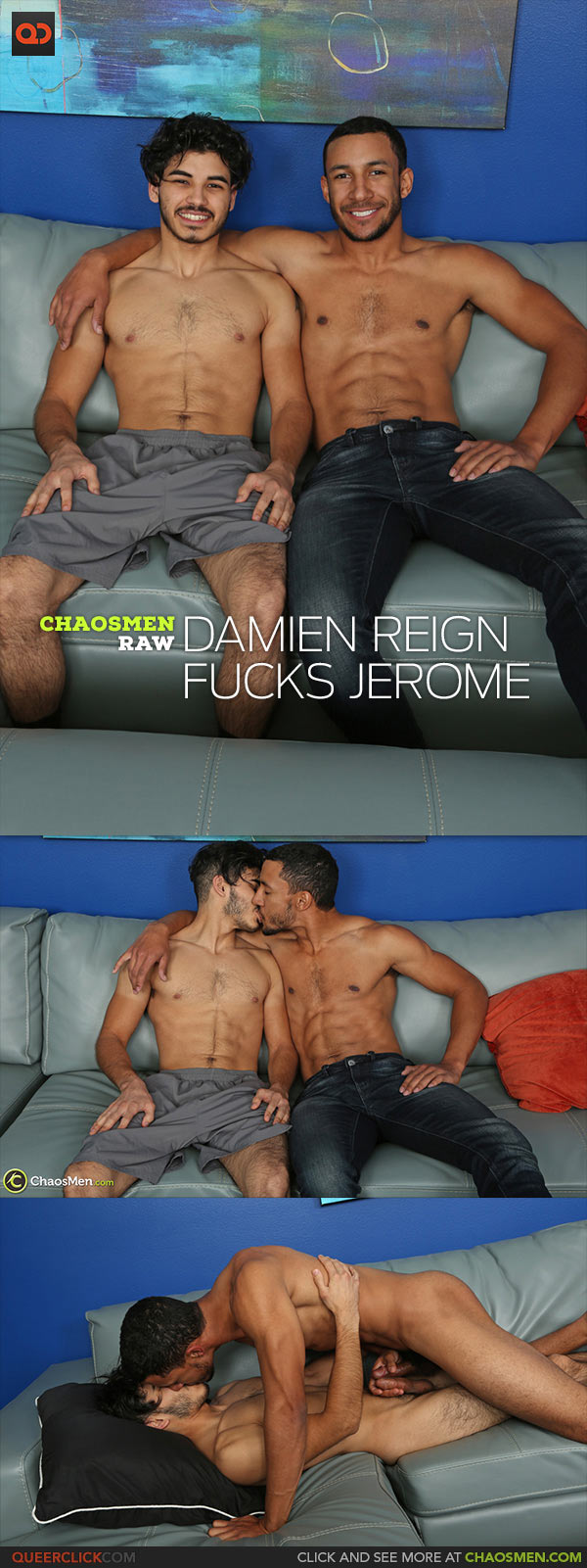 ChaosMen: Damien Reign Fucks Jerome - Bareback
