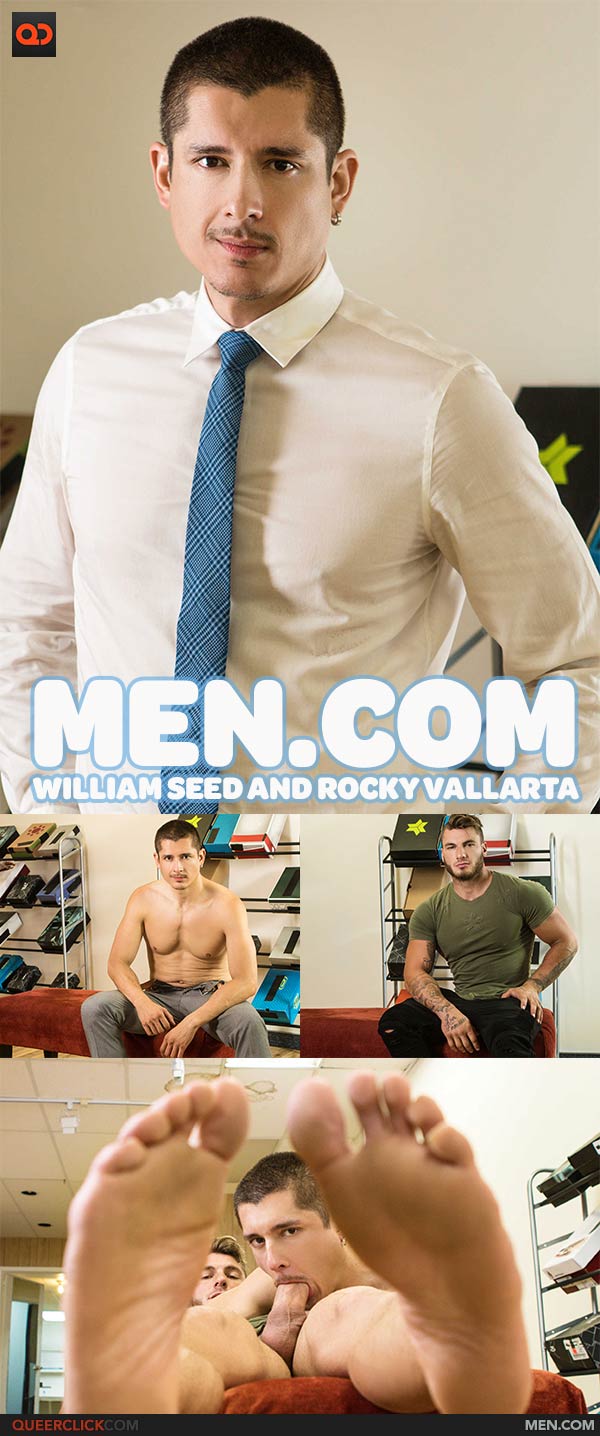 Men.com: William Seed and Rocky Vallarta