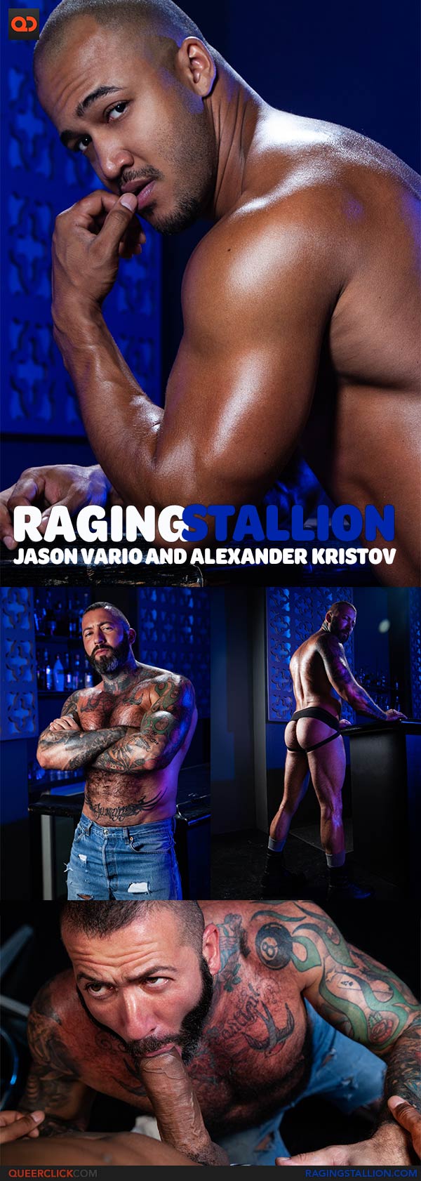 Raging Stallion: Jason Vario and Alexander Kristov