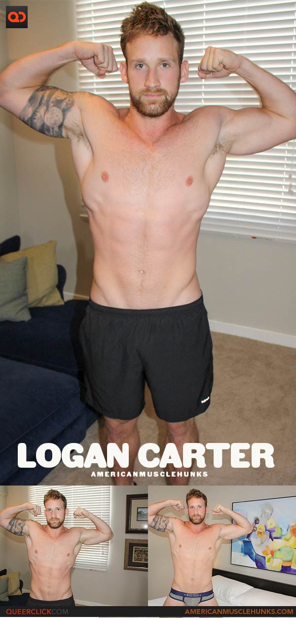 American Muscle Hunks: Logan Carter