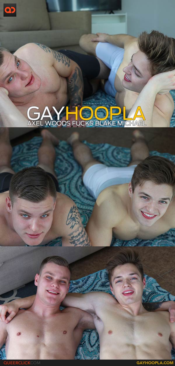 GayHoopla: Axel Woods Fucks Blake Michael