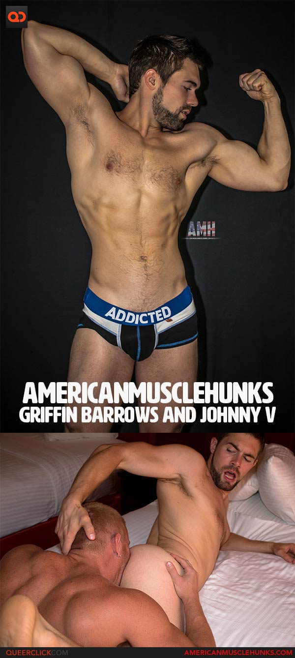 American Muscle Hunks: Griffin Barrows and Johnny V