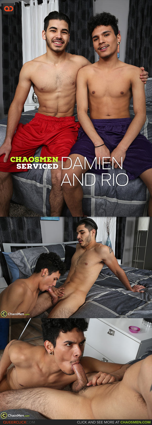 ChaosMen: Damien Reign and Rio Rodriguez - Serviced