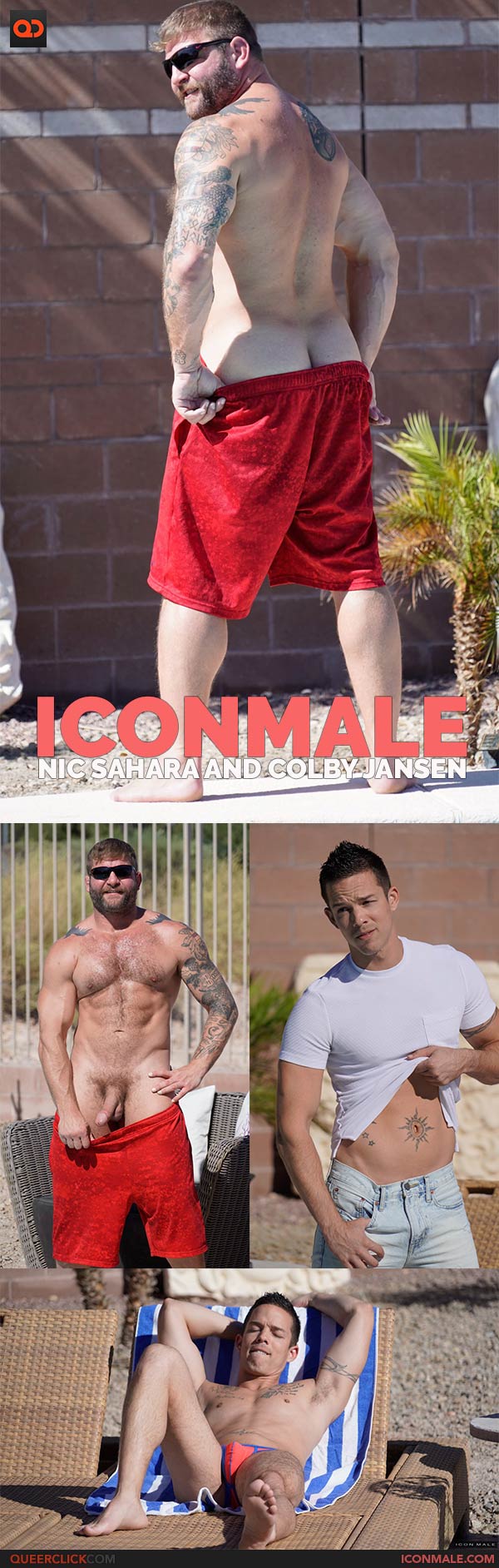 IconMale: Nic Sahara and Colby Jansen