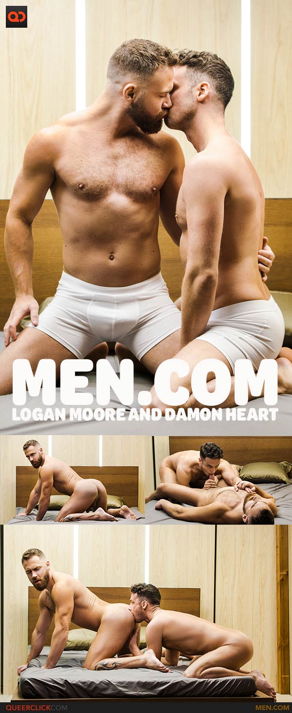 Men.com: Logan Moore and Damon Heart