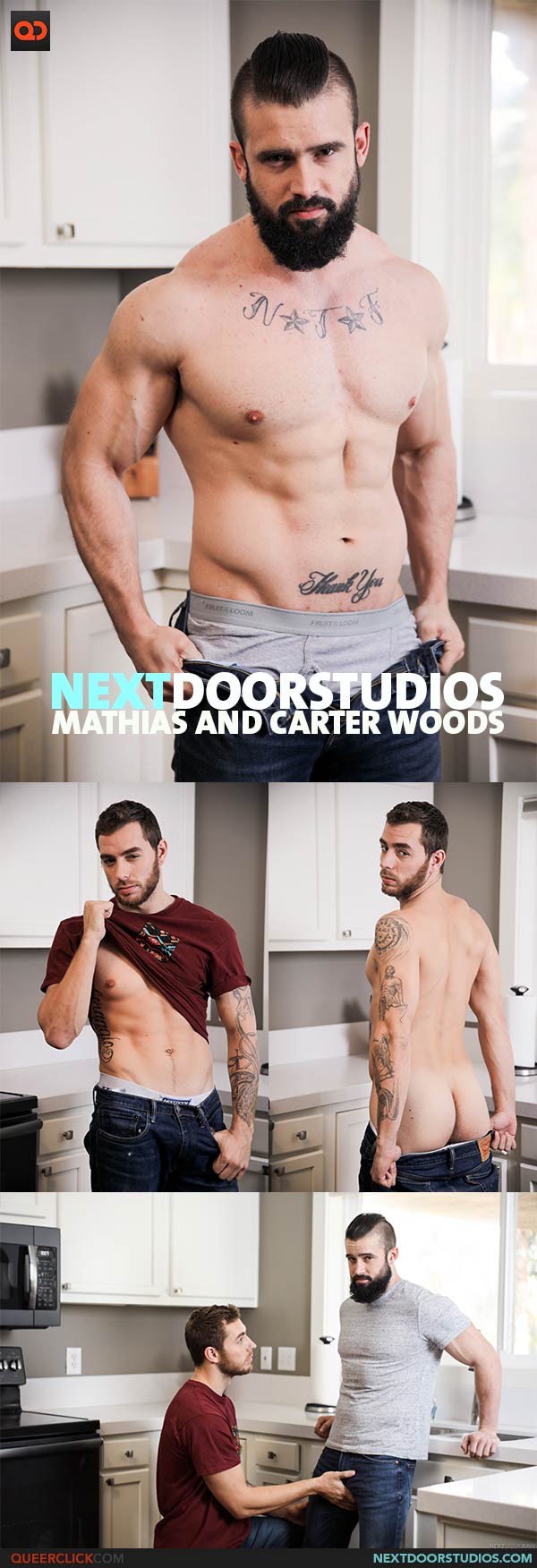 Next Door Studios:  Mathias and Carter Woods