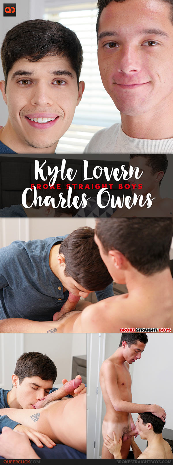 Broke Straight Boys: Kyle Lovern Fucks Charles Owens - Bareback