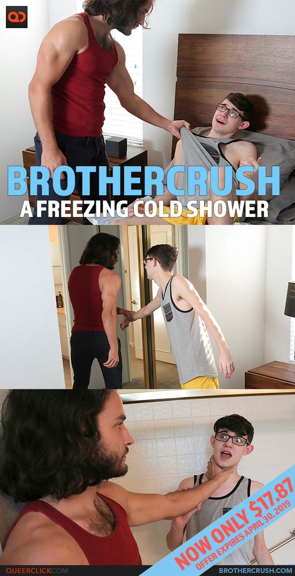 Brother Crush: A Freezing Cold Shower - Dante Drackis and Sammy Eros 