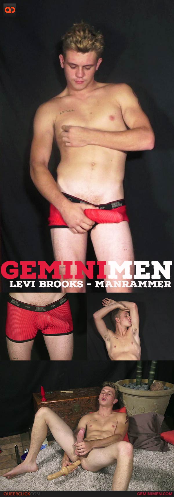 Gemini Men: Levi Brooks - ManRammer