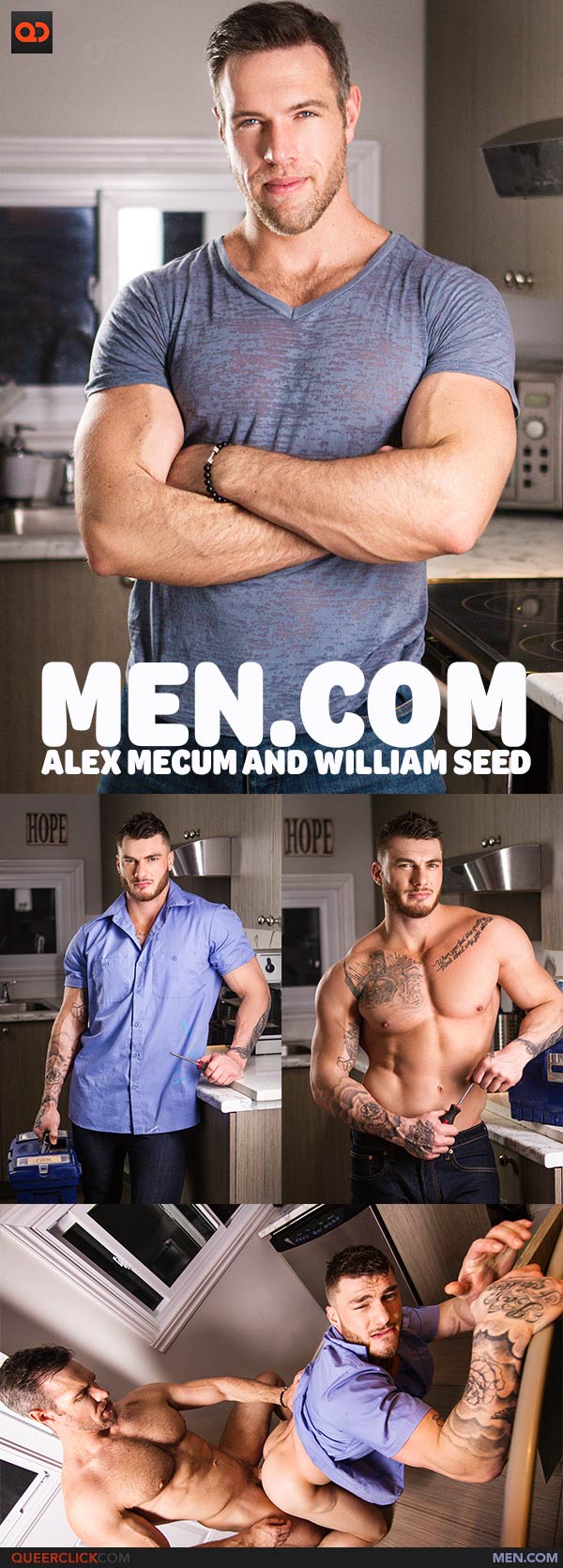 Men.com: Alex Mecum and William Seed